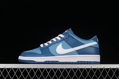 All categories Nk SB Dunk series Nk SB Dunk Low low-top sneakers C version Nk SB Dunk Low "Dark Marina Blue" sea blue color SB smashed backboard fashion casual sneakers DJ6188-400
